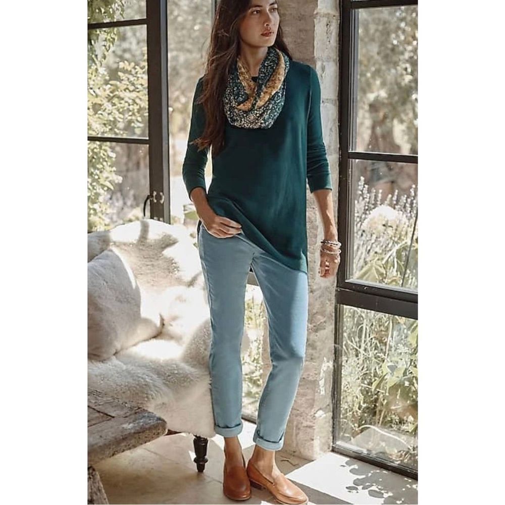 NWT J. Jill Relaxed Fit Boyfriend Jeans Lightwash Size 14